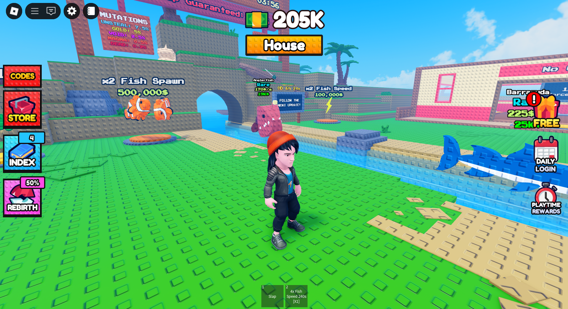 The River, where you can find the fish (Image via Roblox Corporation)