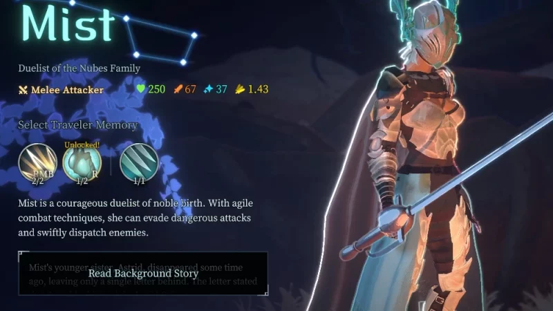 Shape of Dreams Mist: Best Build and Skill Setup