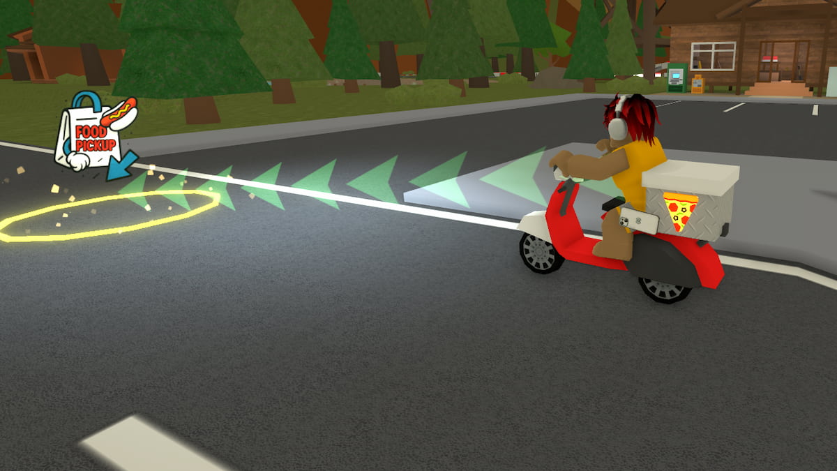 A player collecting a graffitti