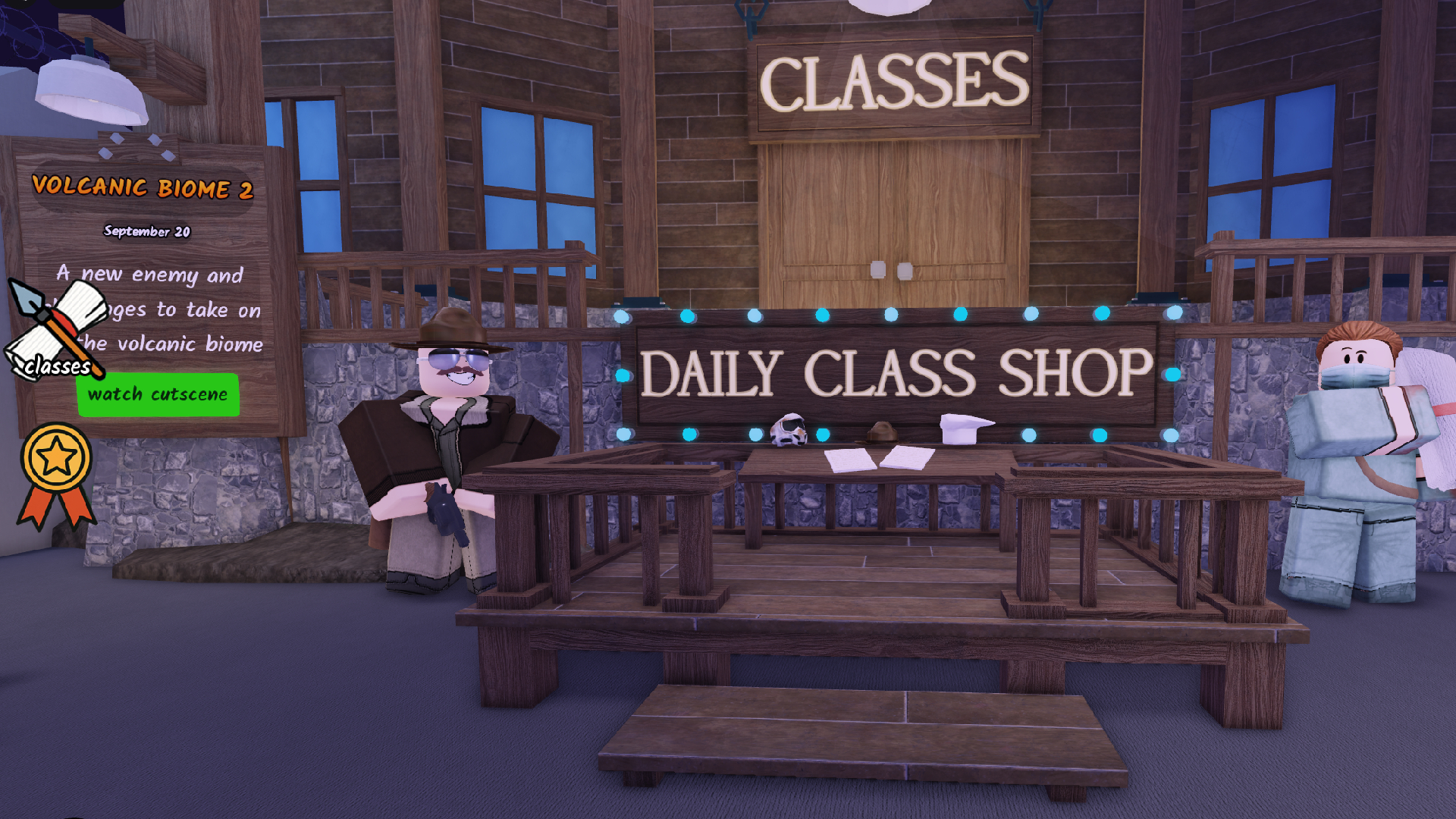 Unlocking the class (Image via Roblox Corporation)