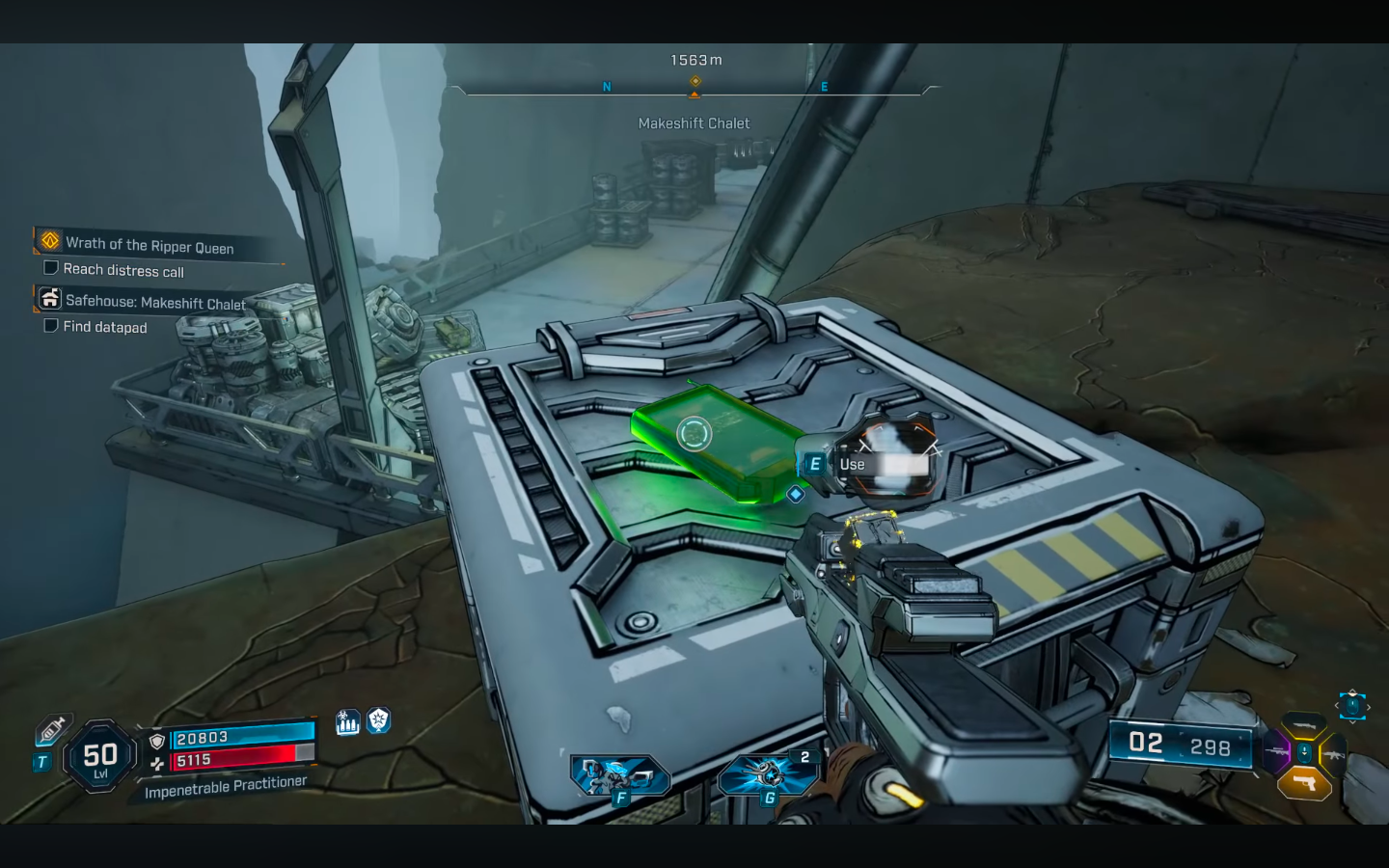 Where To Find Makeshift Chalet Safehouse Datapad in Borderlands 4?