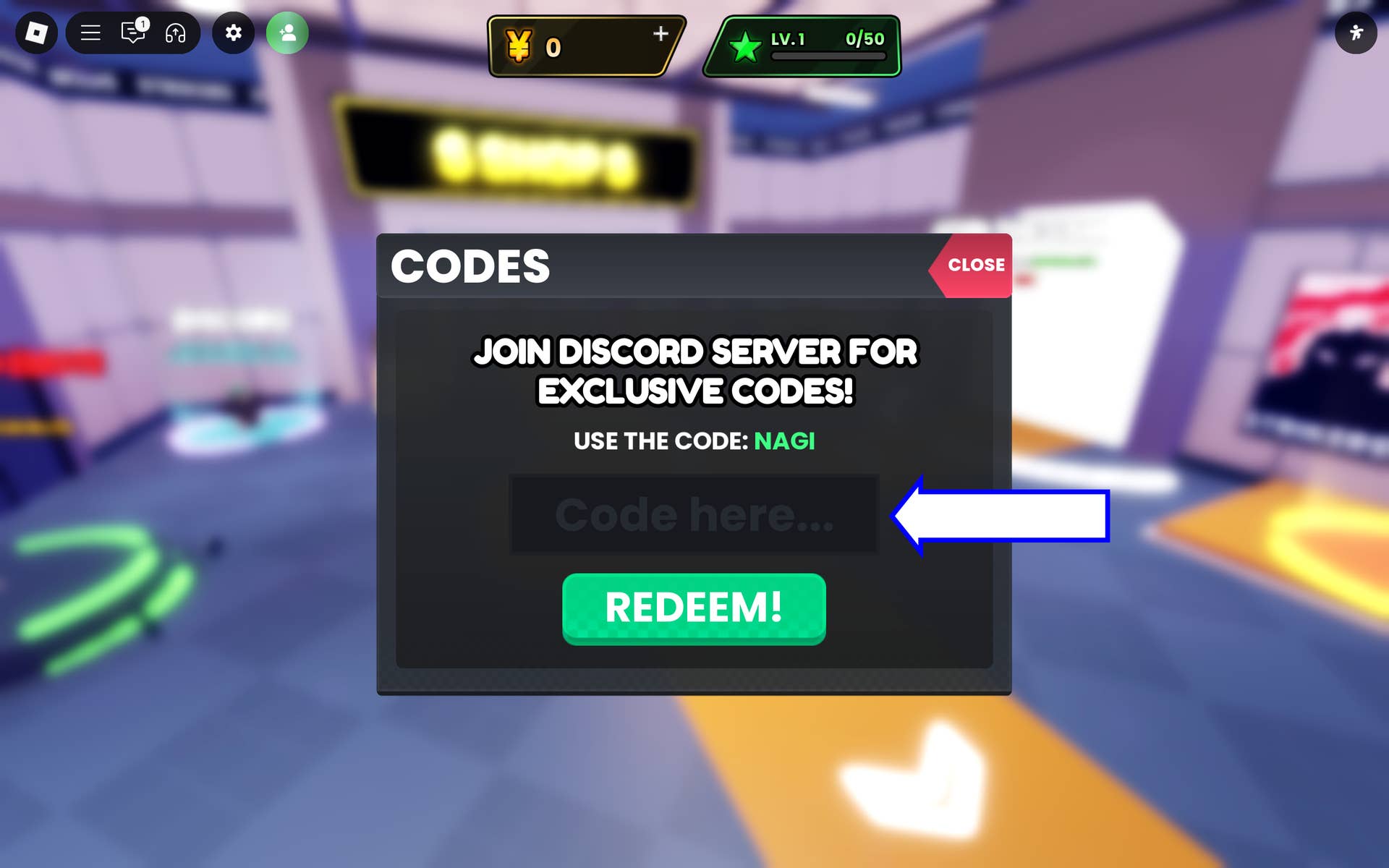 Code entry field visualization