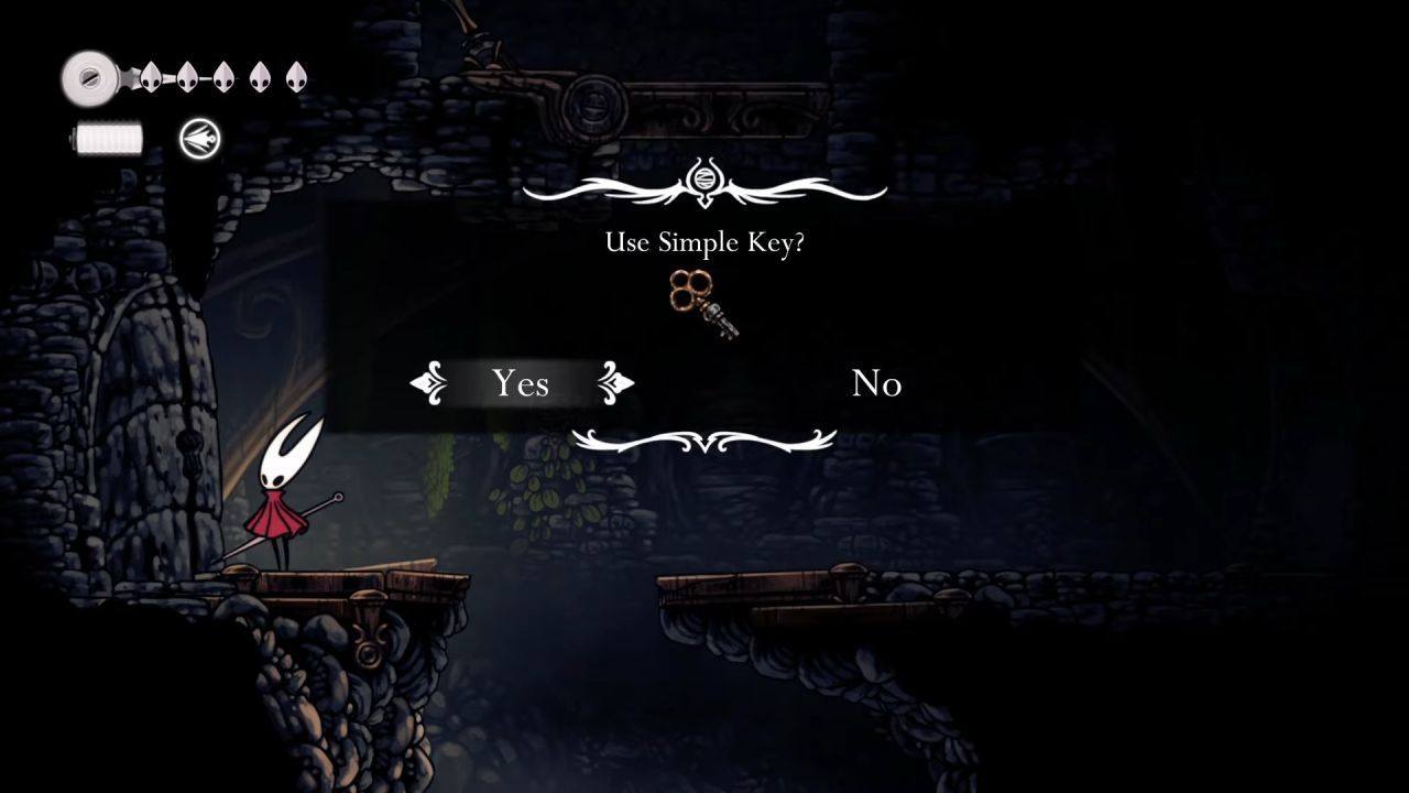 Hollow Knight: Silksong, Guide, All Important Items, Simple Key