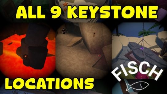 All 9 Keystone Locations In Fisch (Luminescent Cavern Update) | Roblox
