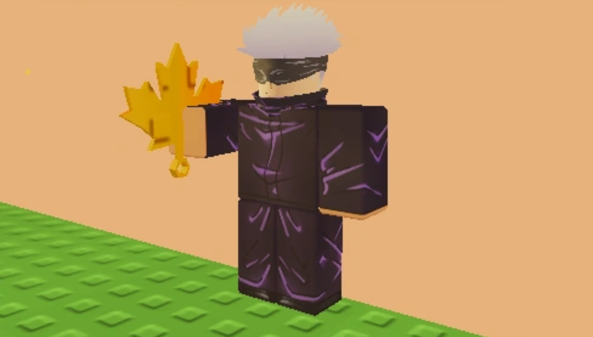 Rain effect from Charm activation (Image via Roblox)
