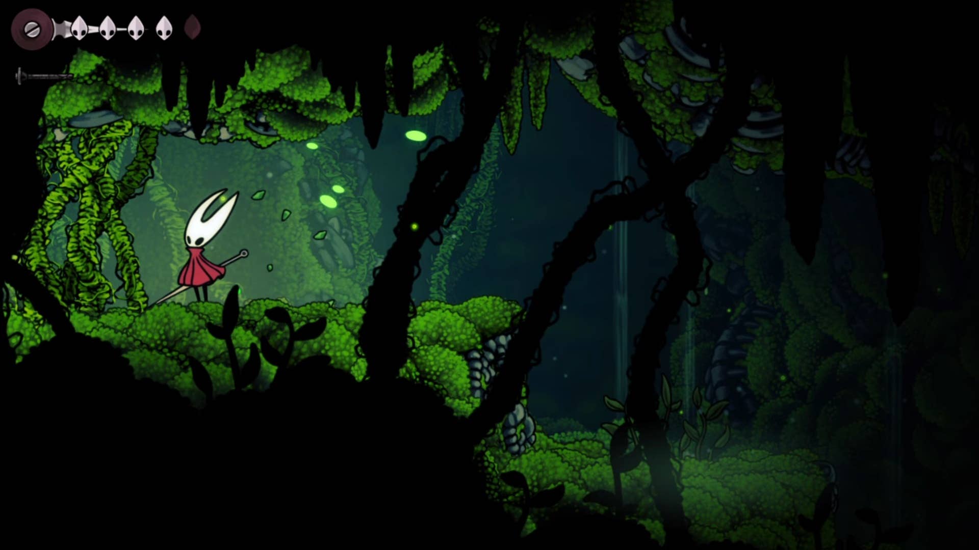 silksong moss grotto first vine wall