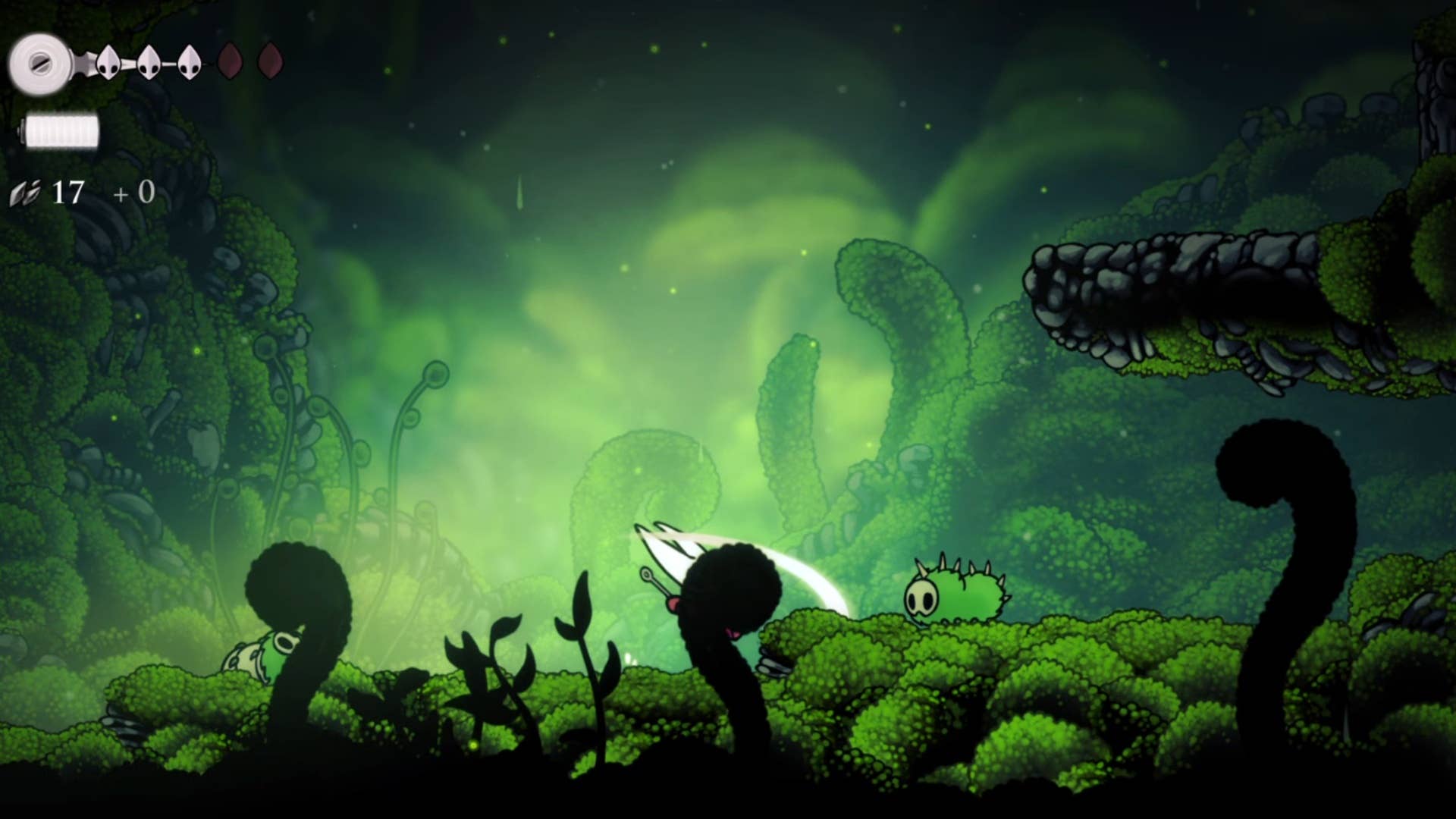 silksong moss grotto platform to first mossberry