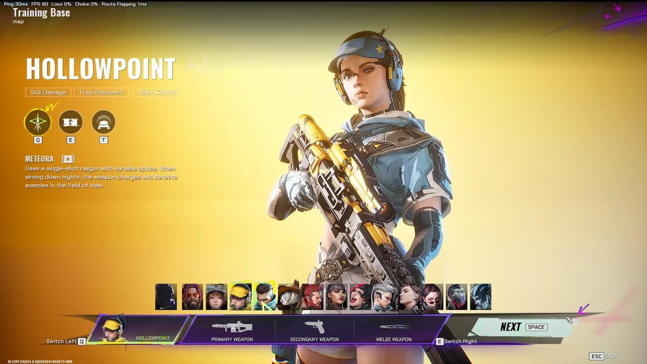 FragPunk, FragPunk Guide, Hollowpoint Character Abilities, PC, Gameplay, Screenshot