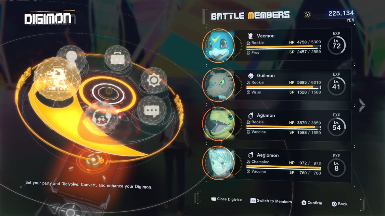 Digimon Story: Time Stranger, PC, Gameplay, How to Level Up Quickly, Screenshot