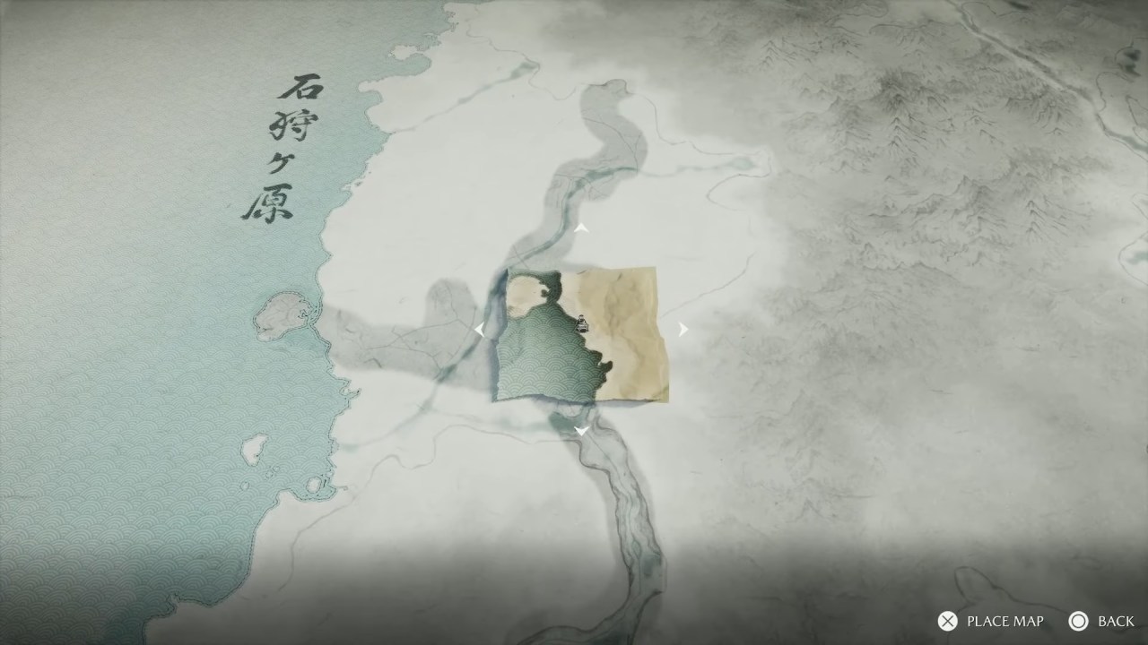 Ghost of Yōtei, Guide, How to Set Ishikari Traveller's Maps