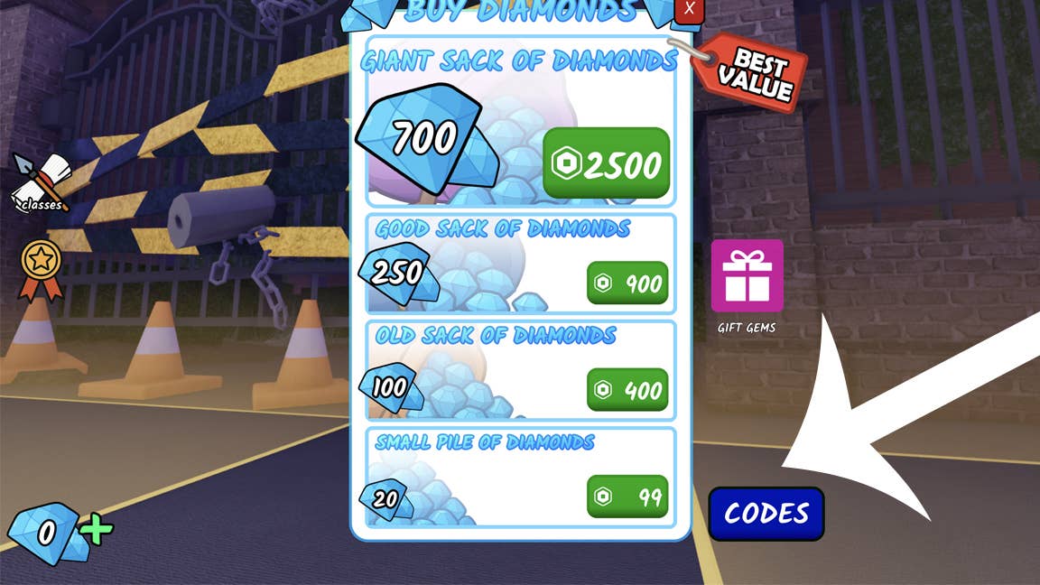 Navigation to promotional code section