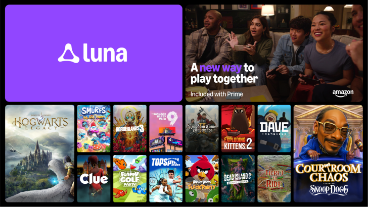 Amazon Luna Relaunching Later This Year, Included in Prime