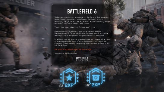 Battlefield 6 EA App Outage Leads Franchise Head Vince Zampella to Recommend Using Steam Instead