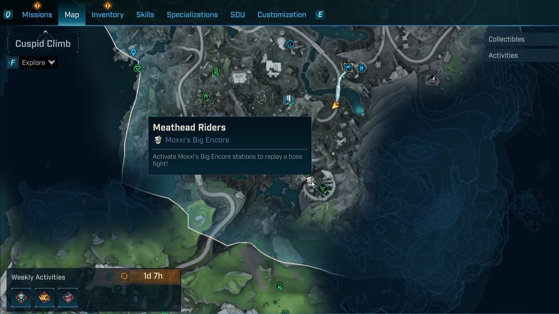 Old Scrape Drill Site location (Image via 2K)