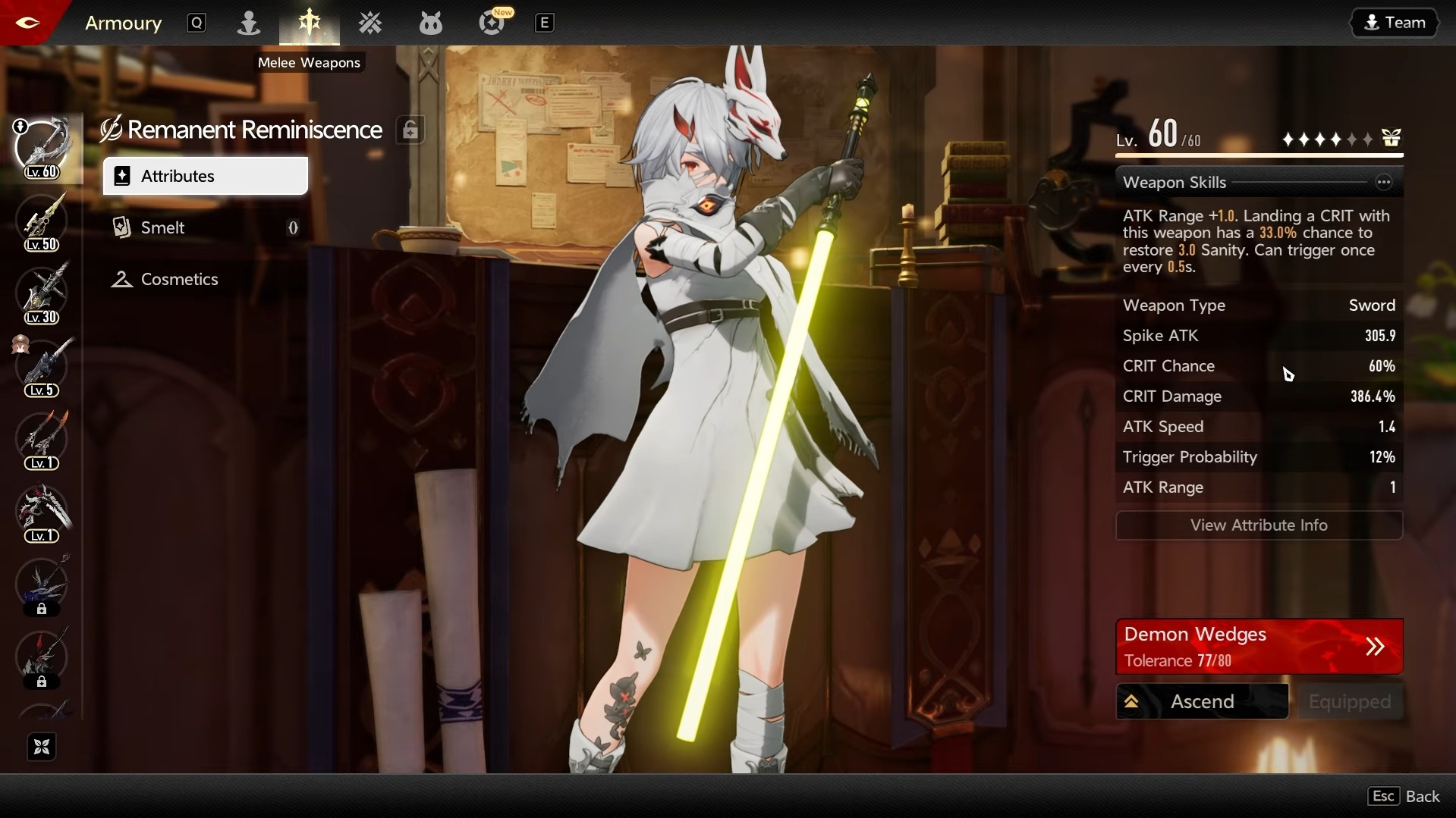 Choosing the right weapons is critical