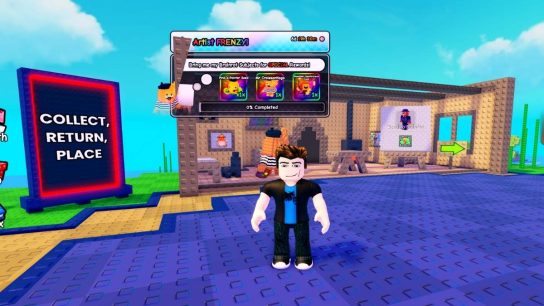 Rewards for Artist Frenzy Event in Plants Vs Brainrots