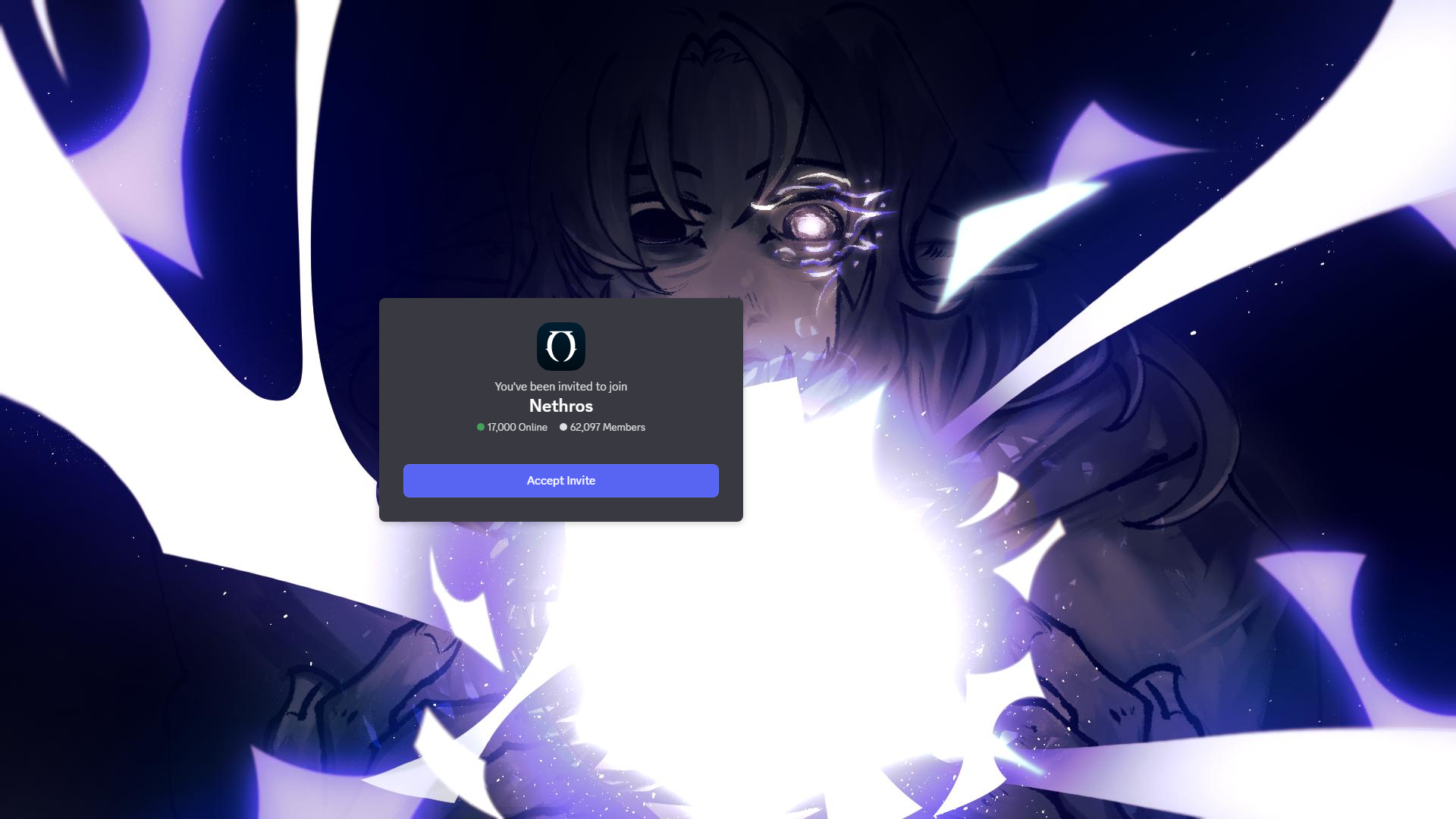 Nethros Discord Server Invite (Image via Discord)