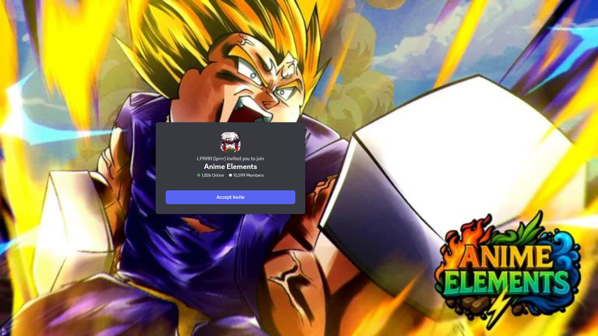 Community server access portal (Visual via Discord)