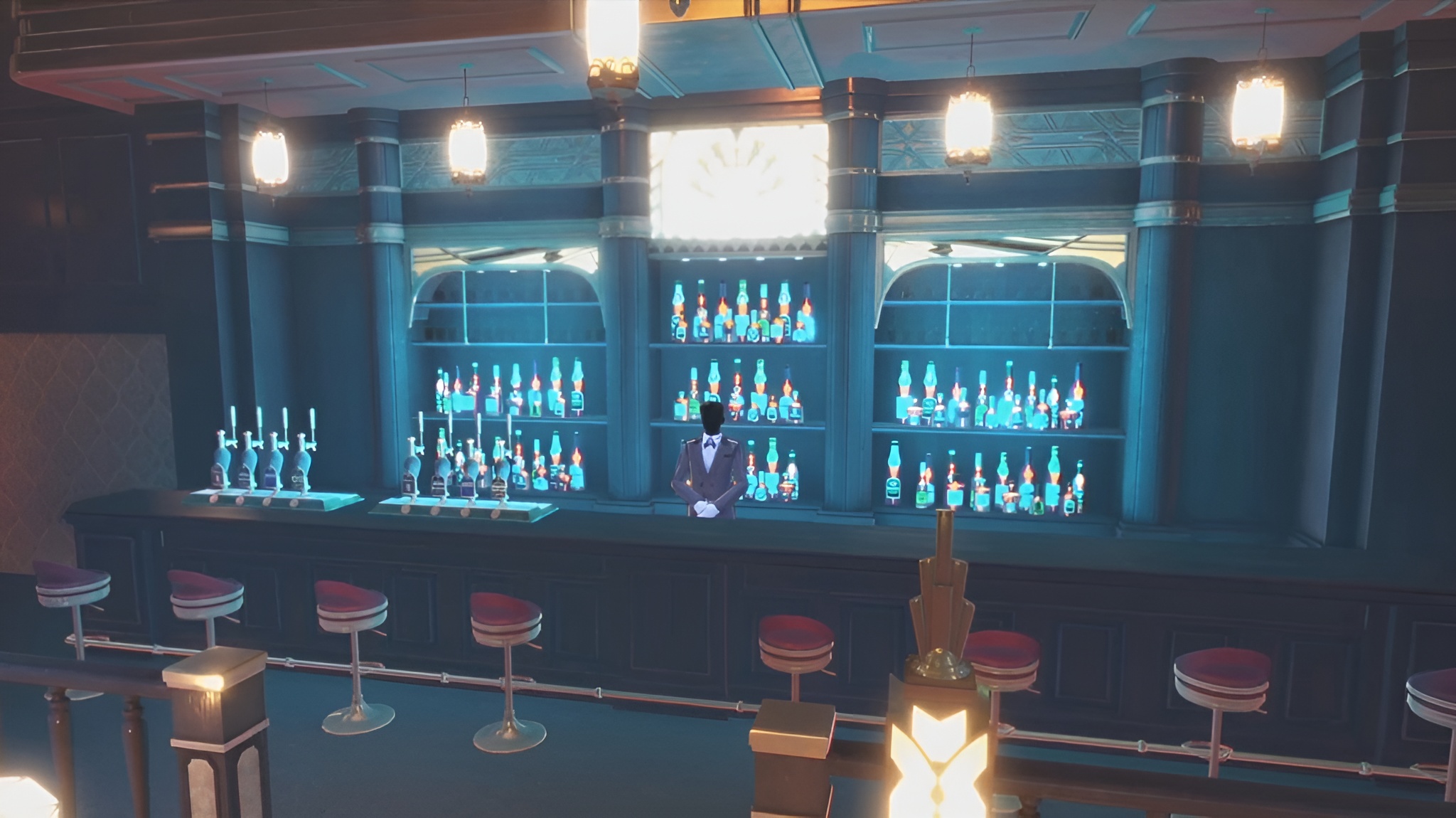 The Bartender, In-Between Theater (Image via Bandai Namco Entertainment)