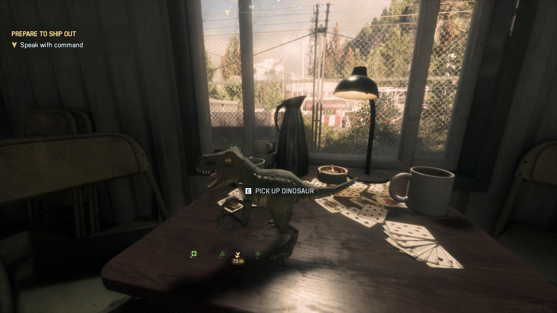 Jurassic keepsake in urban battlefield