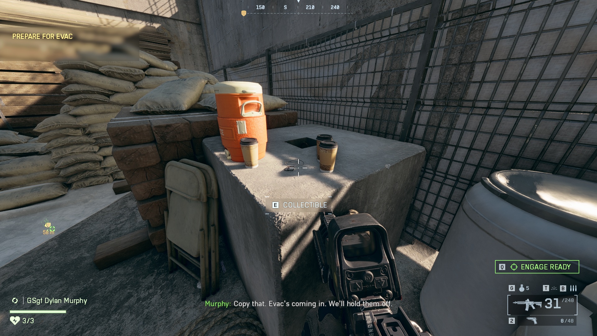 Rooftop military relic