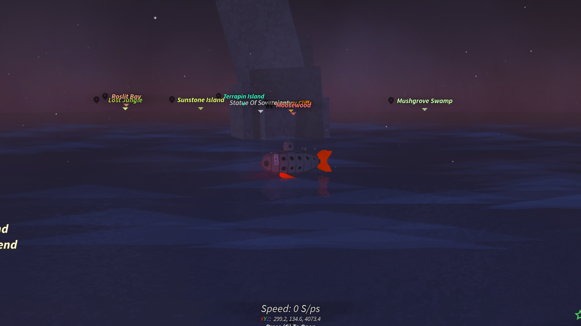 Entrance to Oscar's Locker (Image via Roblox Corporation)