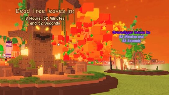 Ghoul Garden and Dead Tree event in Grow a Garden