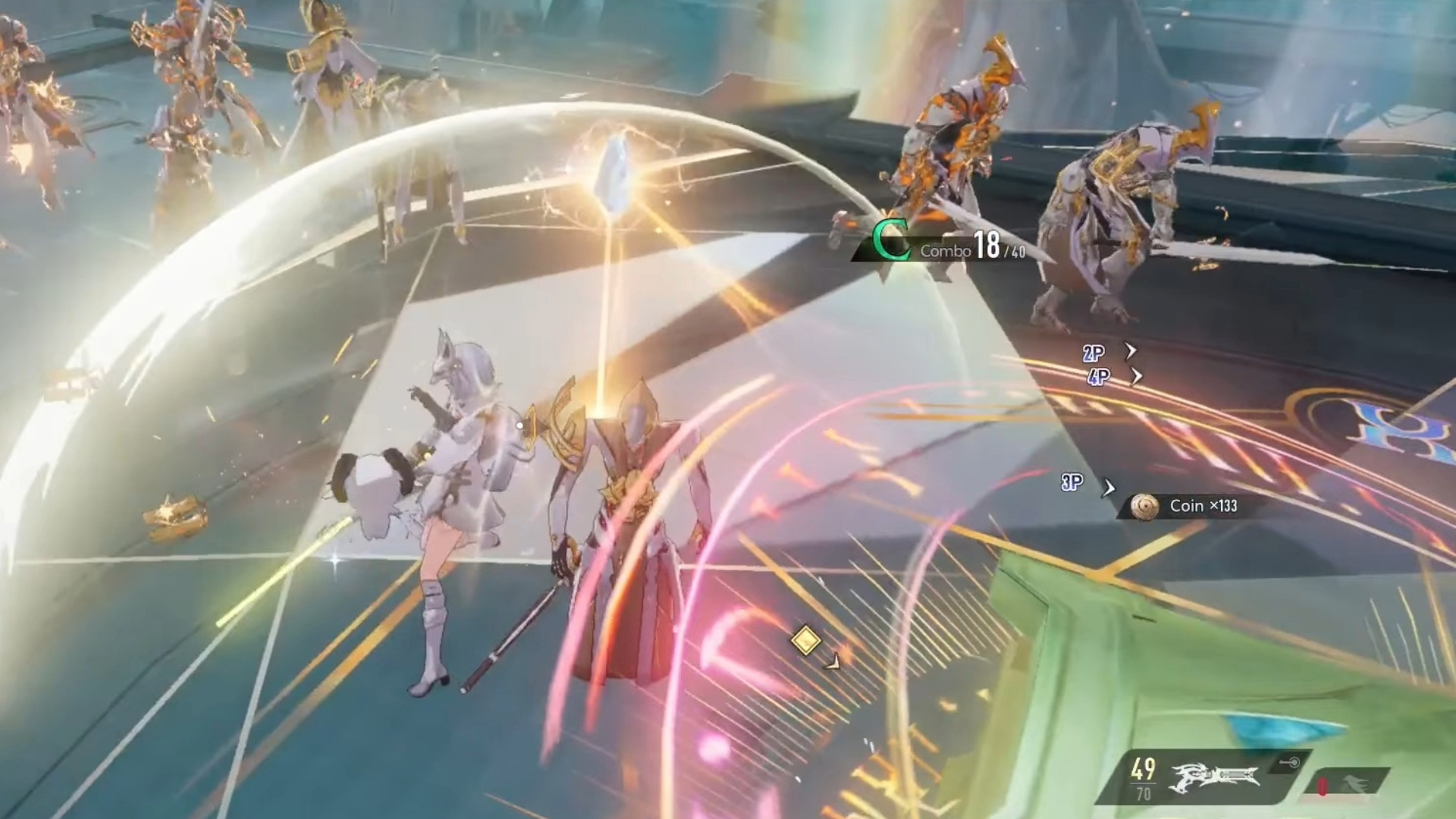 Grant shield to yourself and your allies