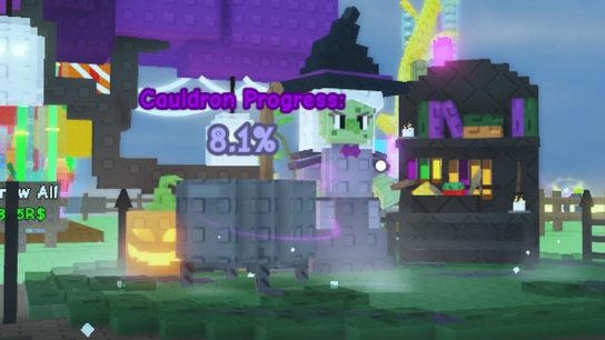 Halloween event in Grow a Garden