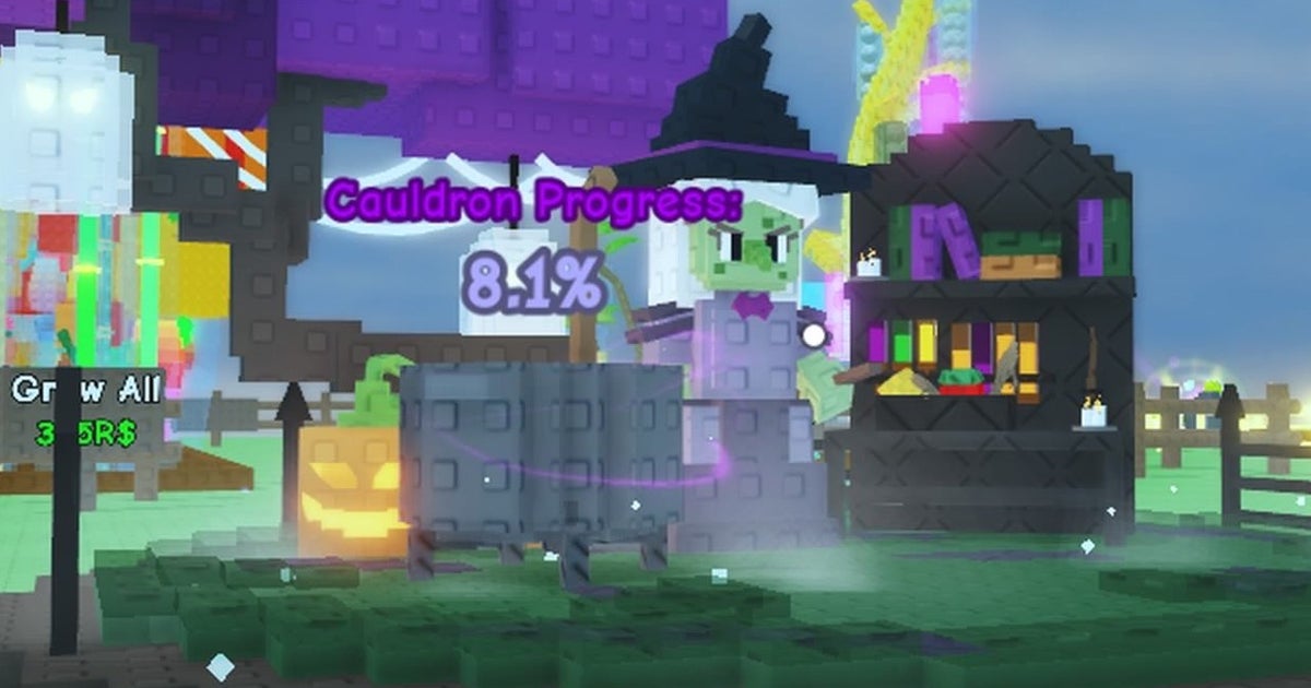 Halloween event in Grow a Garden