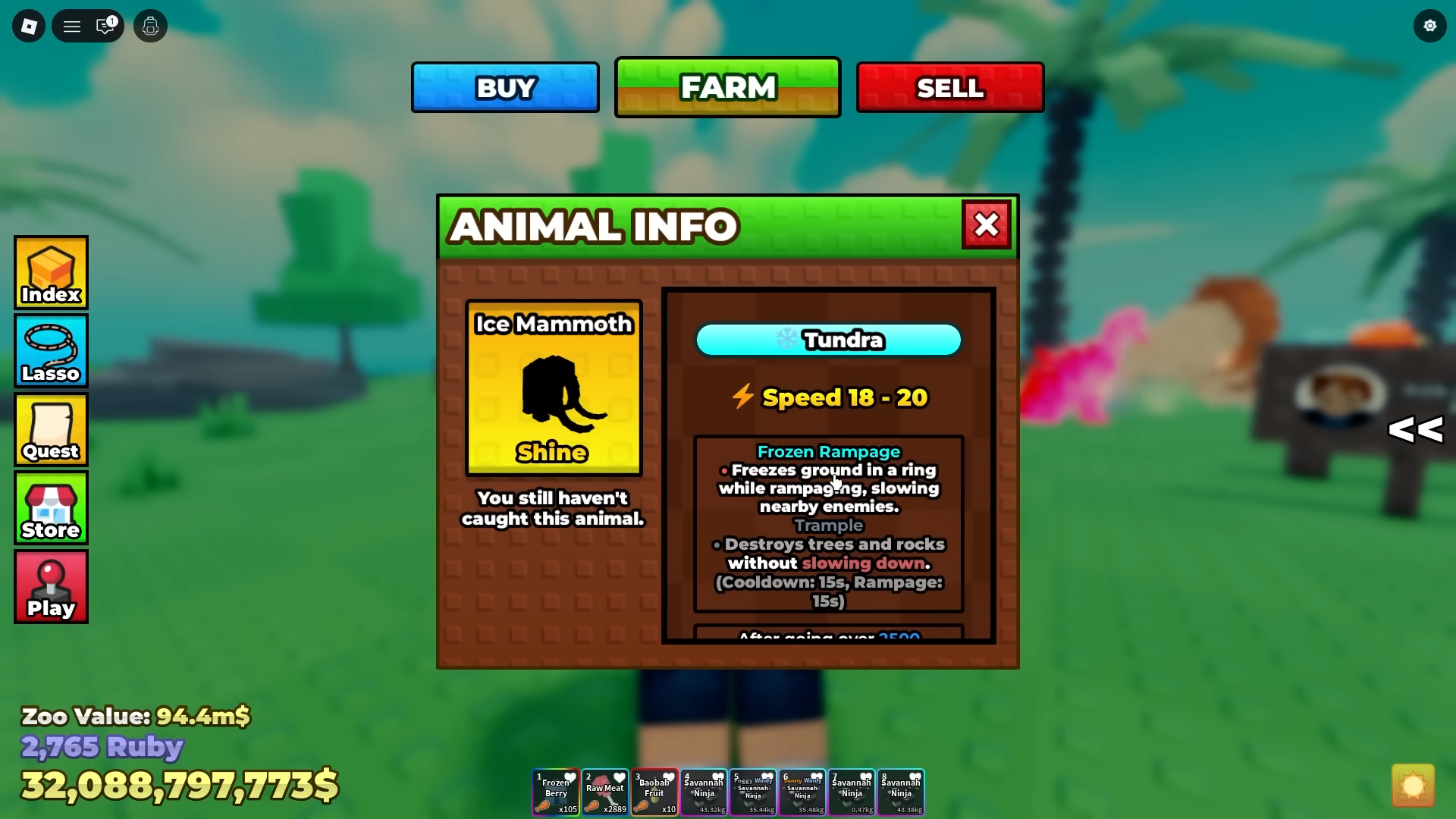 How To Get Ice Mammoth in Raise Animals