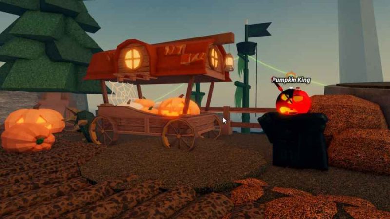 How to speak with the Pumpkin King in Fisch