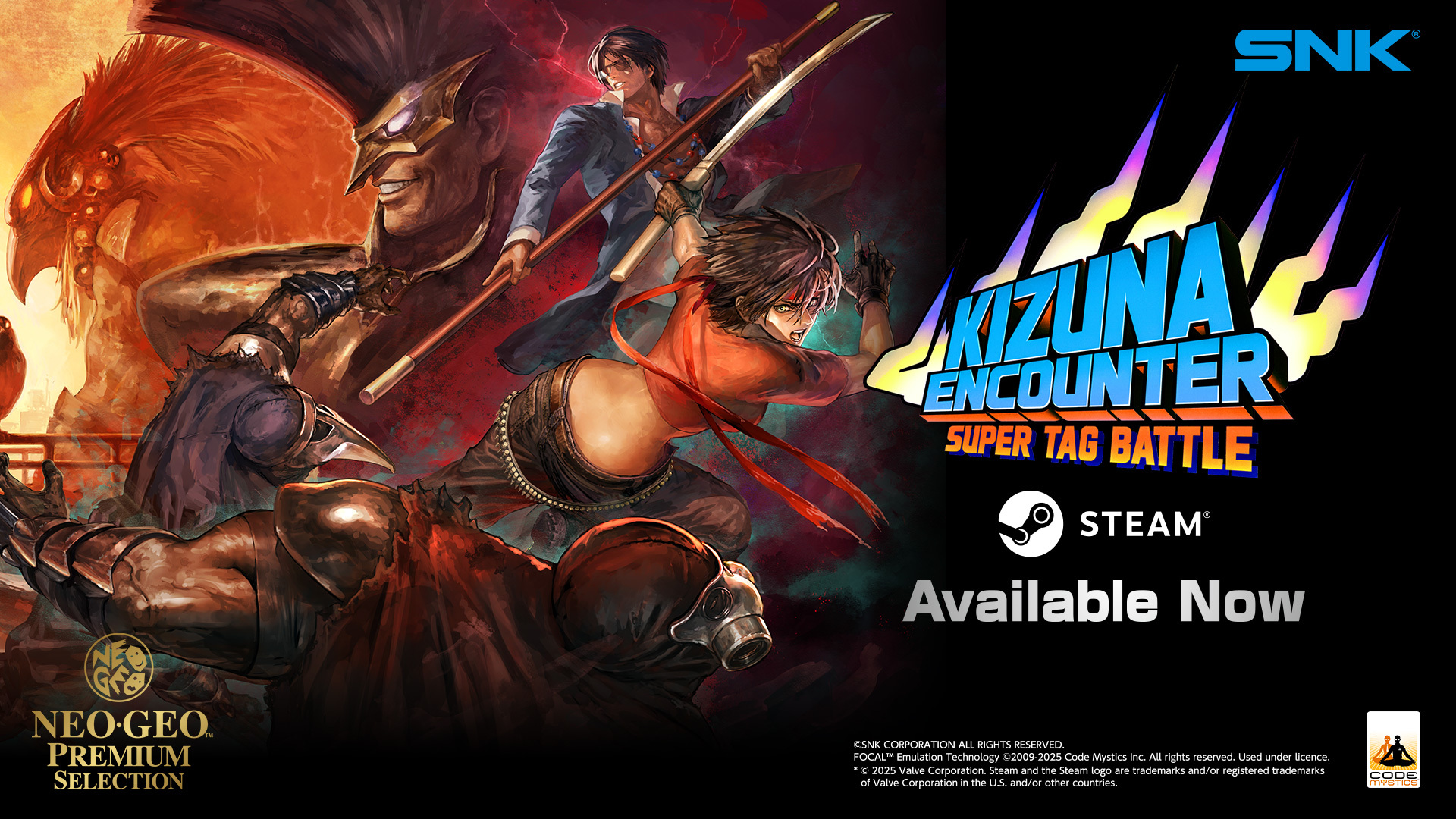 KIZUNA ENCOUNTER: SUPER TAG BATTLE Interview – Discussing 4-Player Mode, Balance and Future of NEOGEO Premium Selection