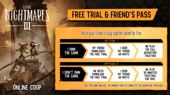 Little Nightmares 3 How to Use Friend Pass