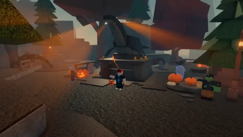 Locating all five Frightful Skull sites in Fisch to obtain the Skeletal Nessie.