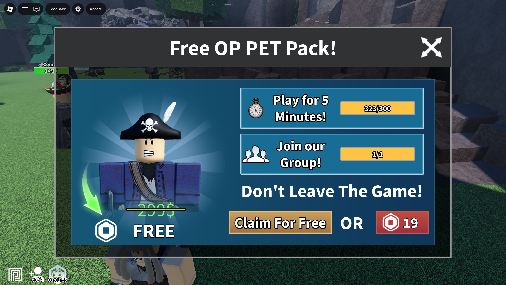An image from Peak Evolution in Roblox