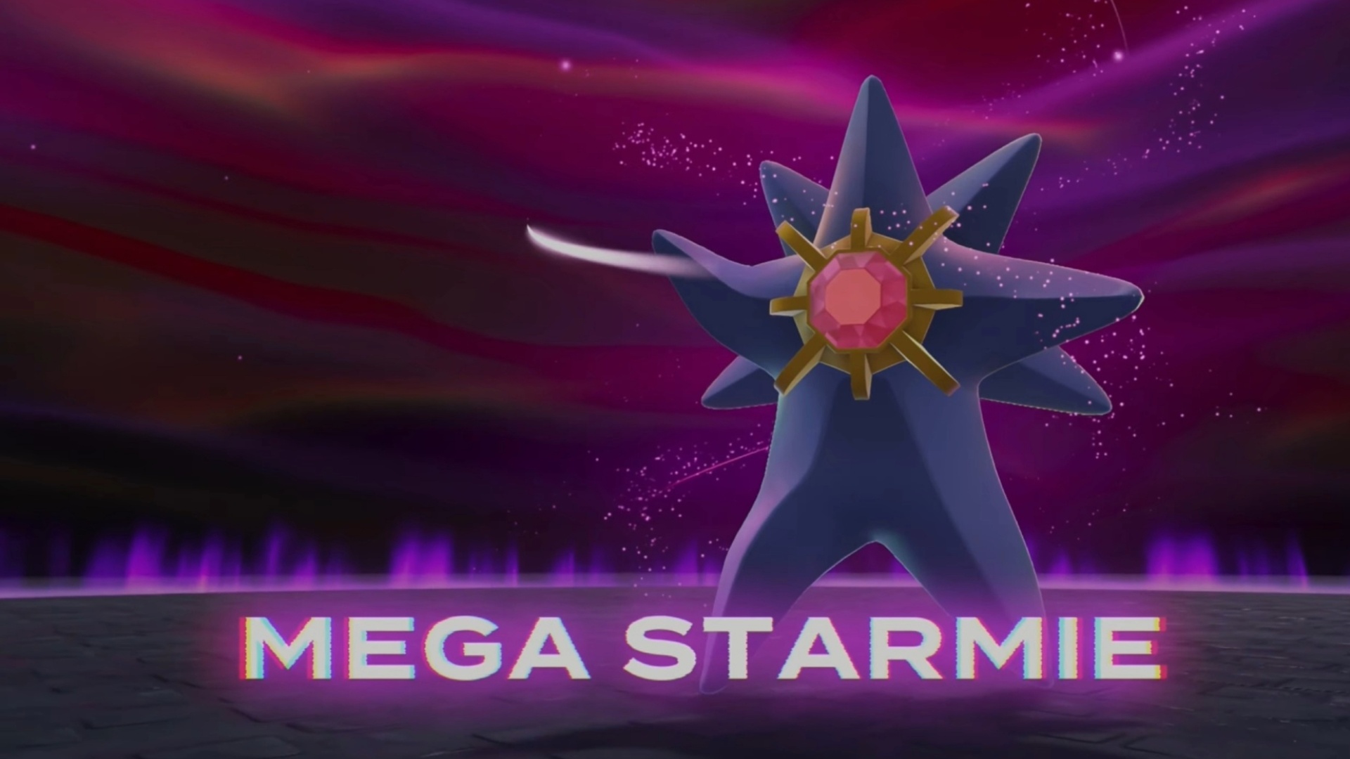 Mega Starmie Battle (Visual Credits: TPC | @Boss Fight Database/YouTube)