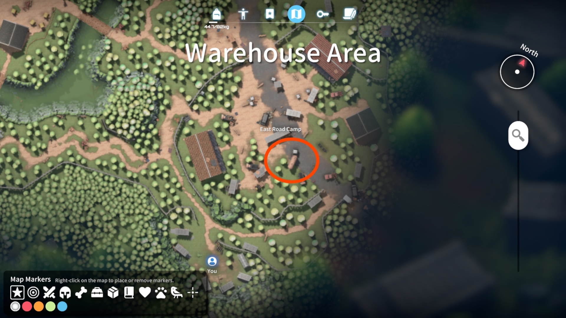 East Road Camp fuel source