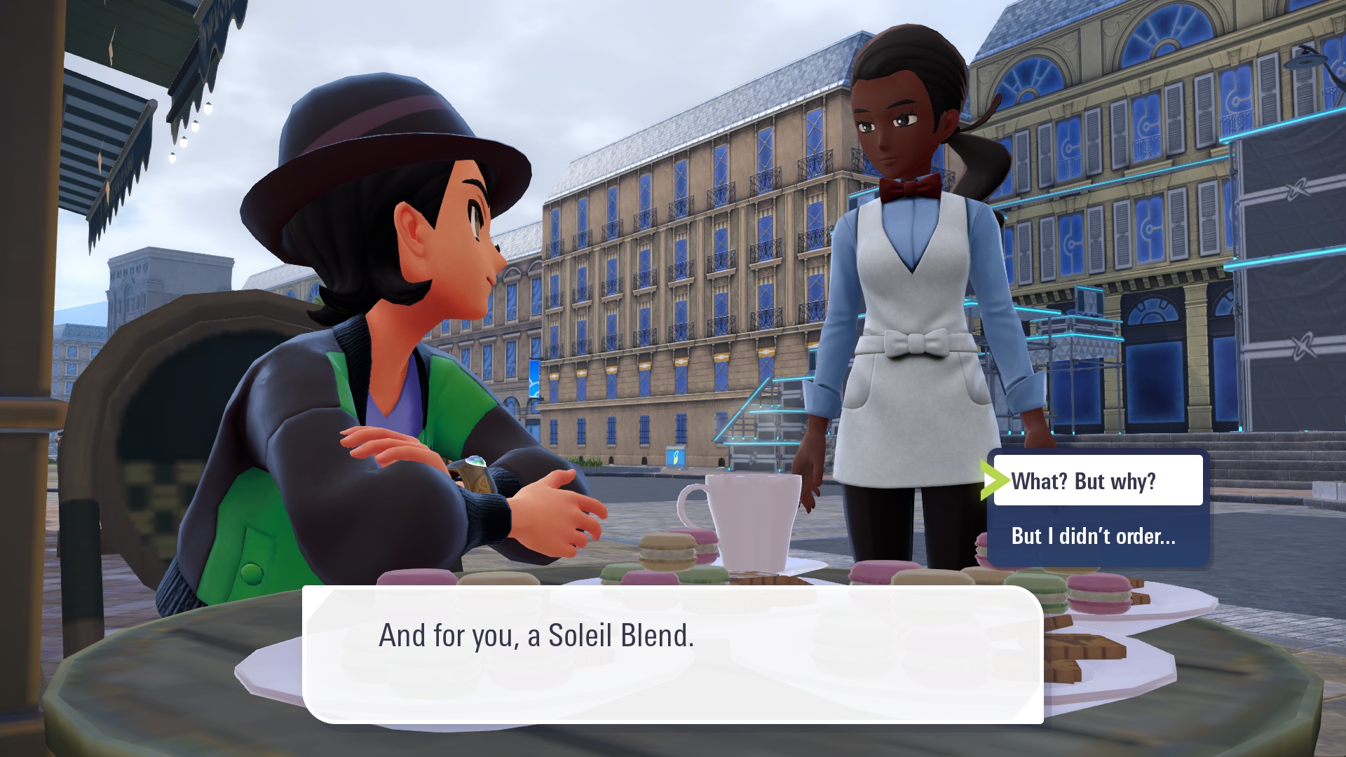Order drinks in cafes and restaurants to max out a Pokemon's Friendship stat