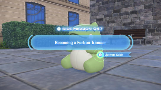 Pokemon Legends Z-A: Becoming a Furfrou Trimmer Walkthrough (Side Quest)