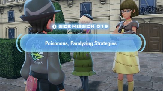 Pokemon Legends Z-A: Poisonous, Paralyzing Strategies Walkthrough (Side Quest)