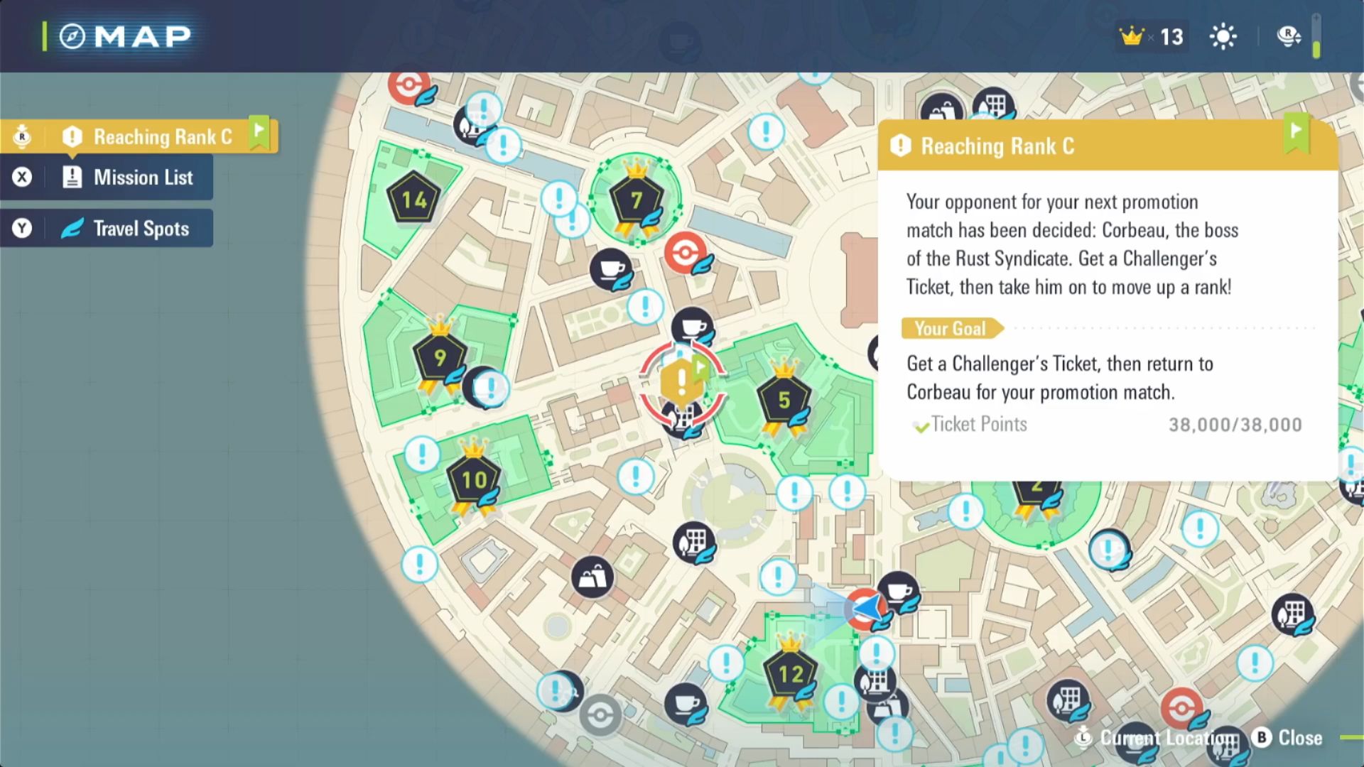 Acquiring the Challenger Ticket