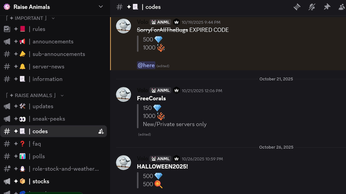 Raise Animals Discord