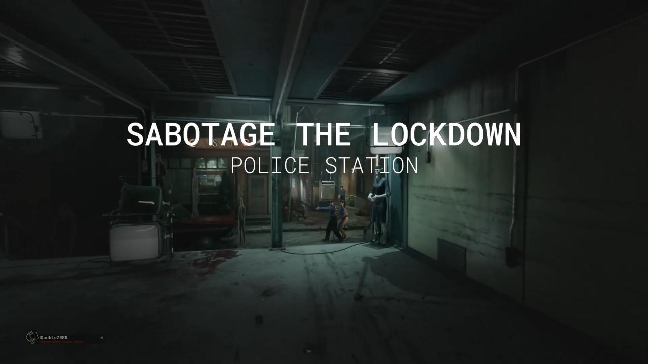 The Outlast Trials, Guide, How to Complete the MK Challenge 2 in Police Station, PC, Gameplay, Screenshot