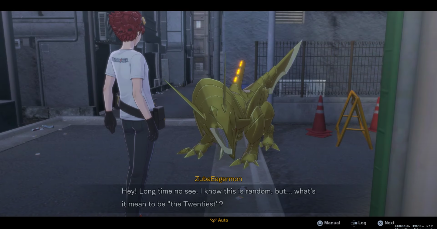 Initiate the quest through ZubaEagermon (Image via Bandai Namco Entertainment | Calem MrNazreenn/Youtube)