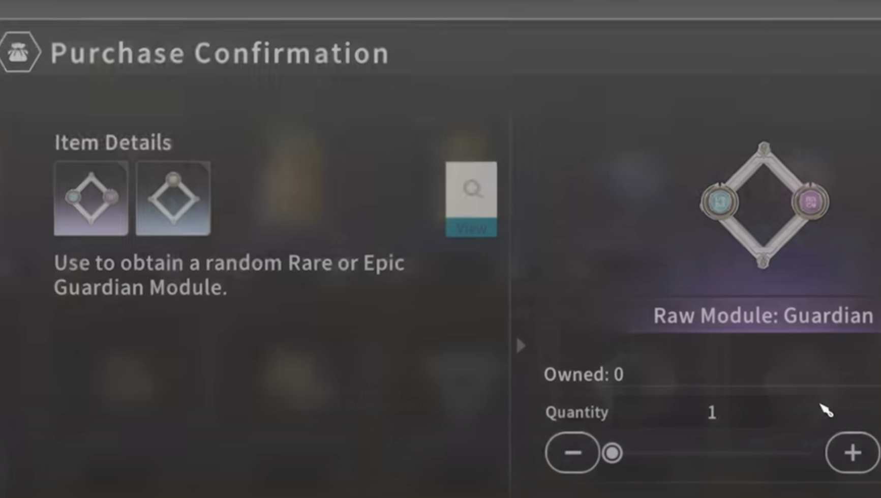 Module dismantling interface (Image via Bandai Namco)