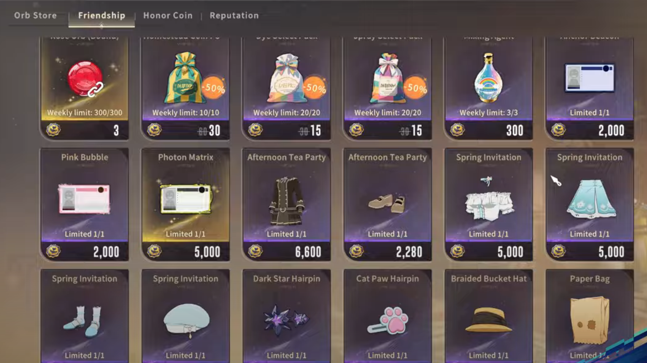 Friendship Coins in Blue Protocol Star Resonance (Image via Bandai Namco)