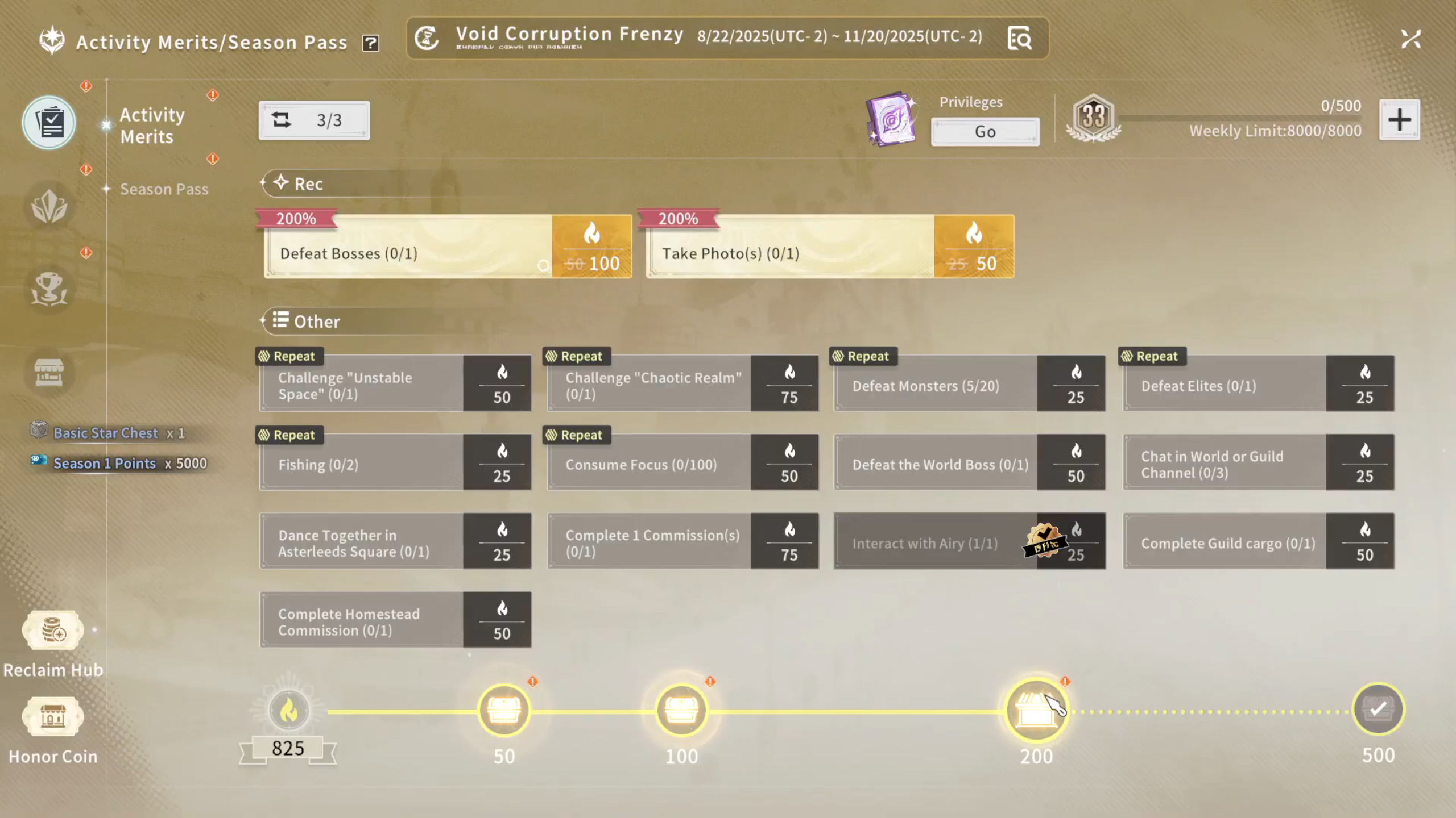 Objective completion milestones (Visual from Bandai Namco)