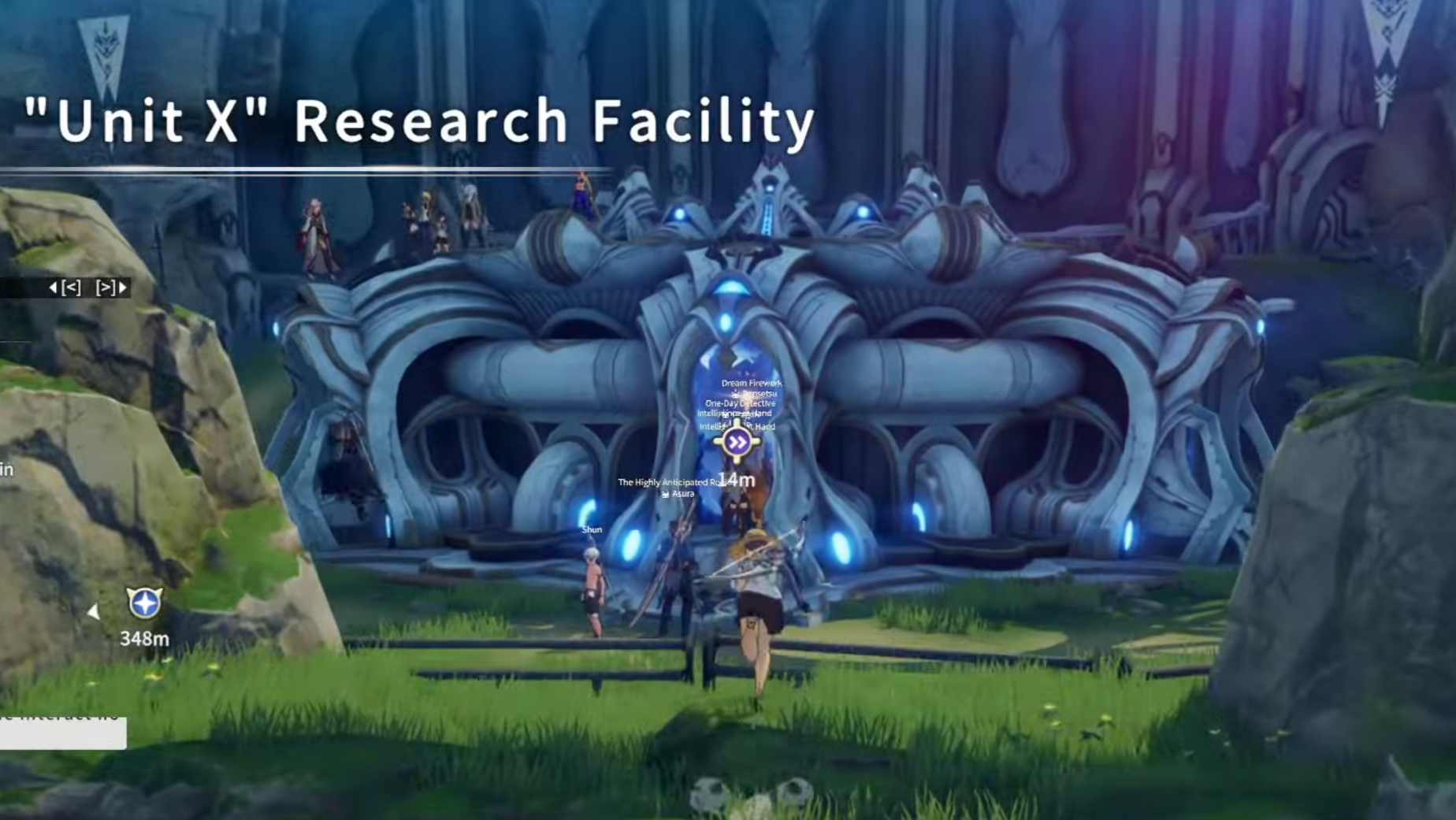 Visit the Unit X Research Facility to begin the Unstable Space daily challenge (Image via A Plus Japan)