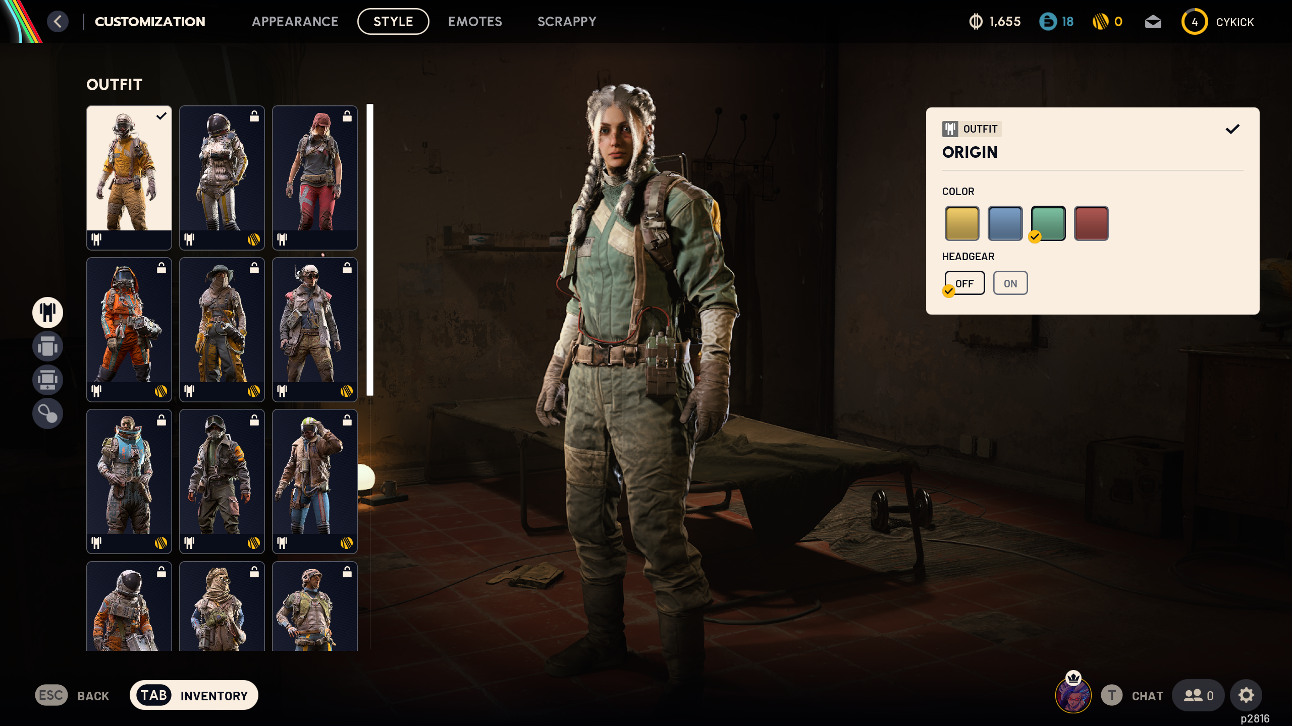 Customize your style (Image via Embark Studios)